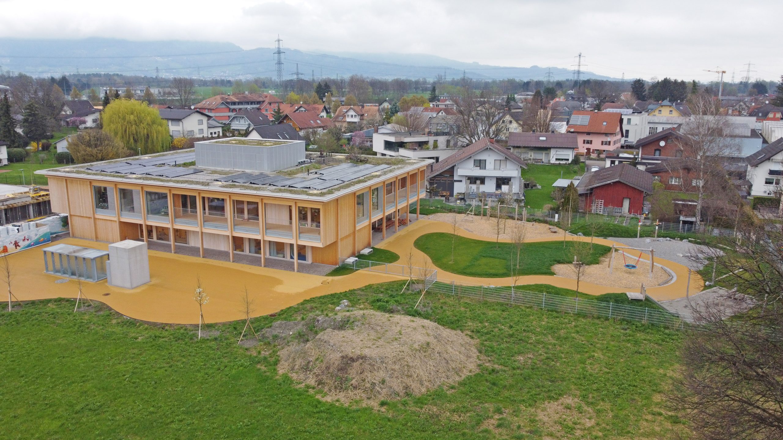 Luftbild Kinderhaus Kreuzfeld